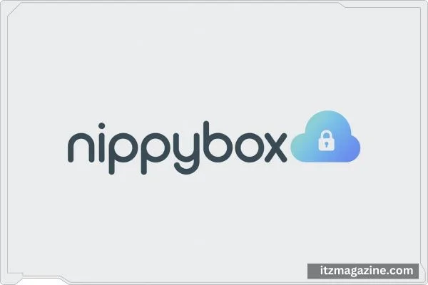 NippyBox | The Smart Way to Store, Share, and Secure Your Files Nippybox logo displayed on a clean white background, featuring a modern and minimalist design.