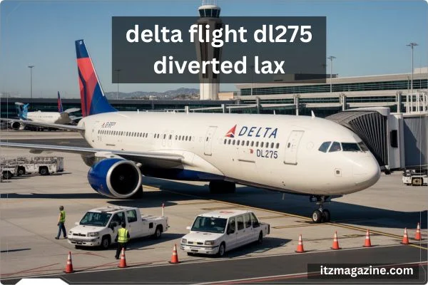 Delta flight dl275 diverted lax, is now heading to New York.