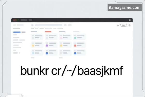 Visual representation of "bunkr cr/a/baasjkmf," highlighting a modern layout for efficient data organization.