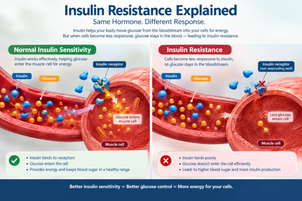 The real driver may be something your last checkup didn't mention. “Insulin resistance."